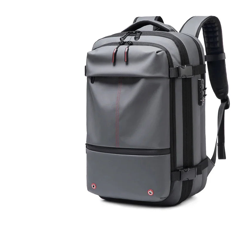 Ultimate 17-Inch Laptop Backpack for Travel & Business - Expandable, Large Capacity, and Vacuum Compression Design for Travel & Outdoor Adventures