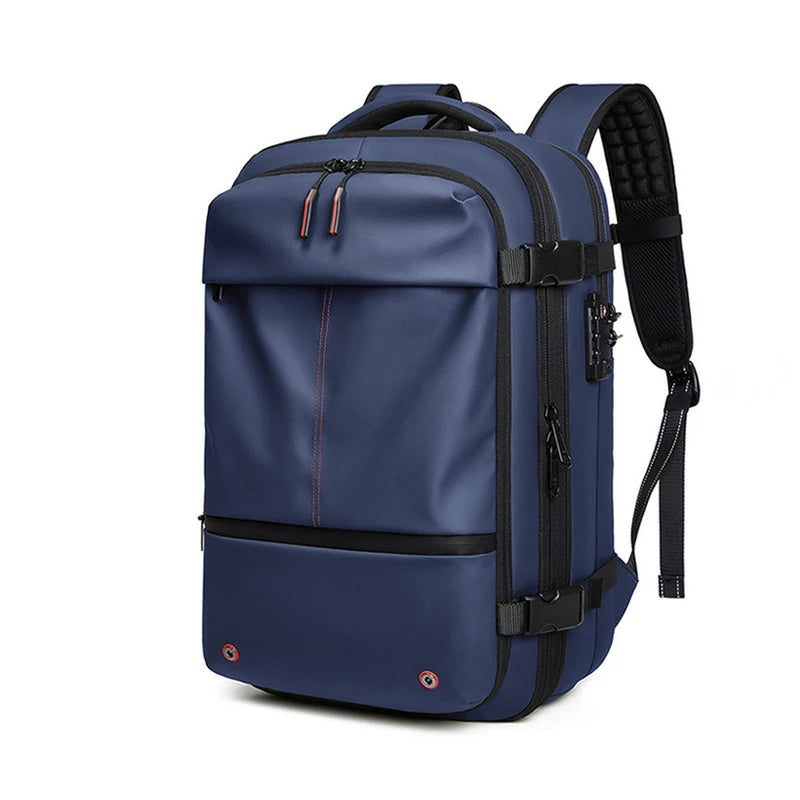 Ultimate 17-Inch Laptop Backpack for Travel & Business - Expandable, Large Capacity, and Vacuum Compression Design for Travel & Outdoor Adventures
