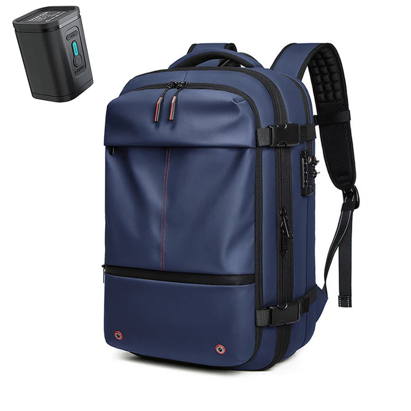 Ultimate 17-Inch Laptop Backpack for Travel & Business - Expandable, Large Capacity, and Vacuum Compression Design for Travel & Outdoor Adventures