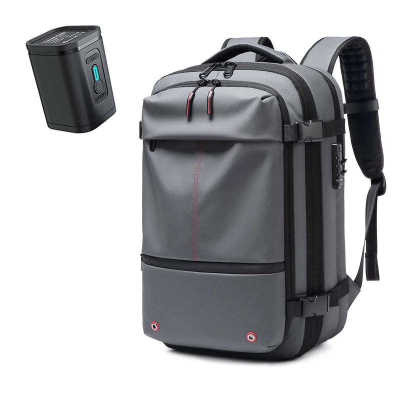 Ultimate 17-Inch Laptop Backpack for Travel & Business - Expandable, Large Capacity, and Vacuum Compression Design for Travel & Outdoor Adventures