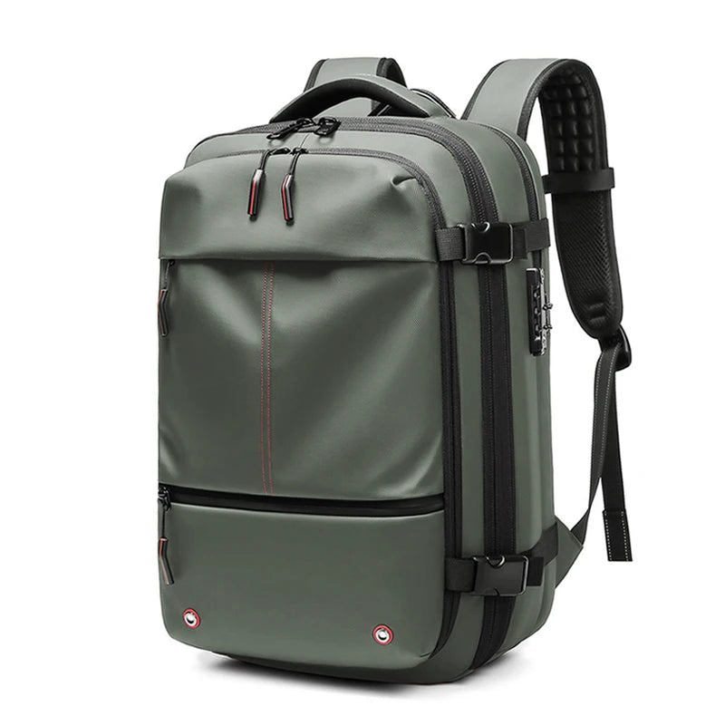 Ultimate 17-Inch Laptop Backpack for Travel & Business - Expandable, Large Capacity, and Vacuum Compression Design for Travel & Outdoor Adventures