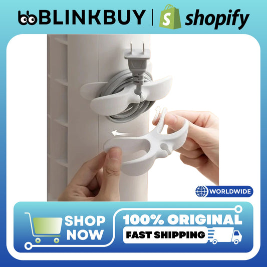Multi-Function Cable Winder Clips – 4/6pcs Cord Holders for Kitchen Appliances & Office Use