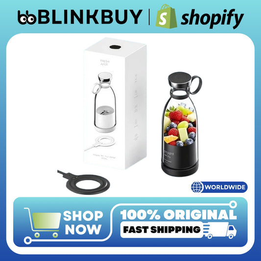 Mini Portable Blender – USB Rechargeable Juicer & Smoothie Maker for Travel, Office & Home