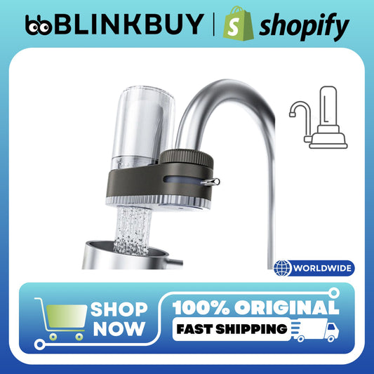 Faucet Water Purifier for Kitchen – 2 Filter Elements | Removable & Washable Aerator Tap Filter | Physical Filtration for Clean Water