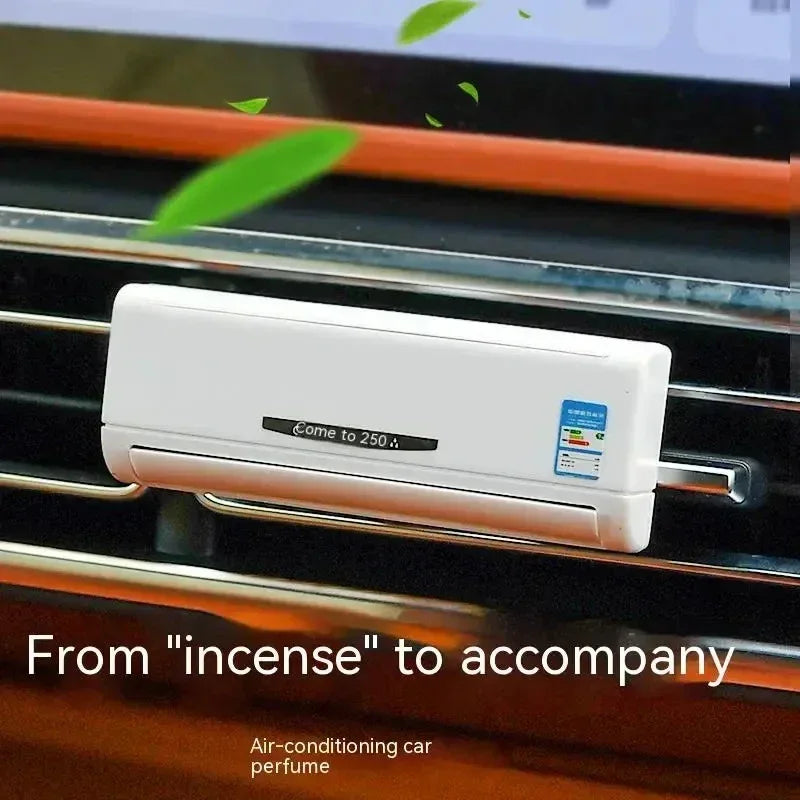 Solar Powered Car Air Purifier & Vent Clip Aromatherapy Diffuser – Deodorizer, Perfume Dispenser & Interior Decoration for Auto AC Vents