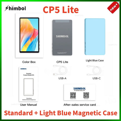 SHIMBOL CP5 Lite 5'' Rear Camera Selfie Monitor 1080p FHD Vlog Selfie Phone Monitor Screen for Live Stream for iPhone Android