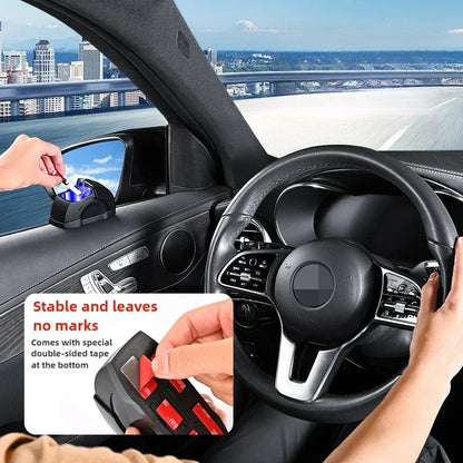 Premium Windproof Car Ashtray – Sleek Metal-Lined Design with Lid, Odor Control, and Stylish Interior Fit