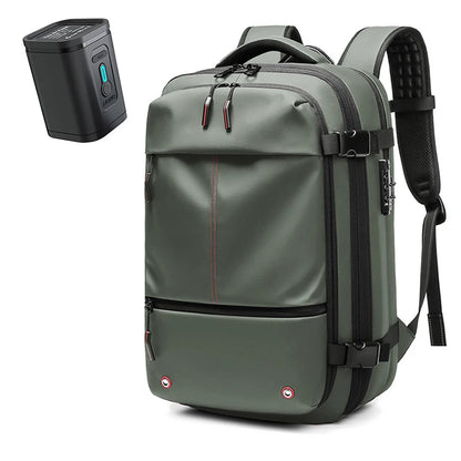 Ultimate 17-Inch Laptop Backpack for Travel & Business - Expandable, Large Capacity, and Vacuum Compression Design for Travel & Outdoor Adventures