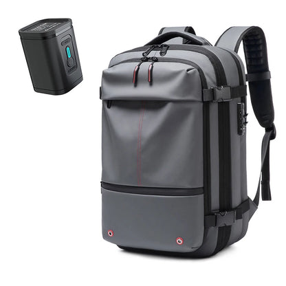 Ultimate 17-Inch Laptop Backpack for Travel & Business - Expandable, Large Capacity, and Vacuum Compression Design for Travel & Outdoor Adventures