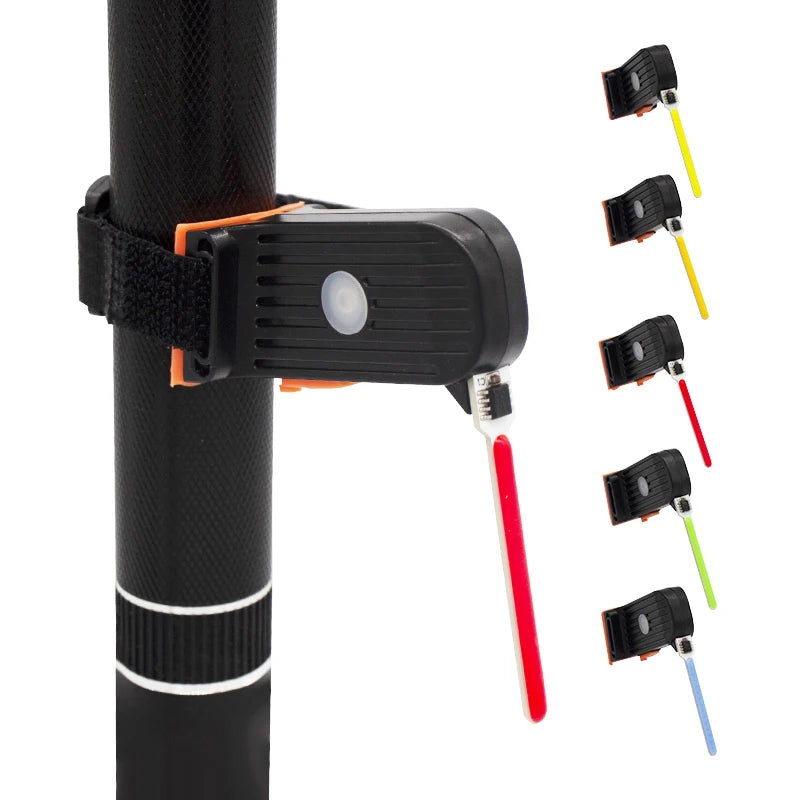 USB Rechargeable Bike Tail Light – Waterproof LED Rear Warning Light with COB Technology for Road & MTB Cycling