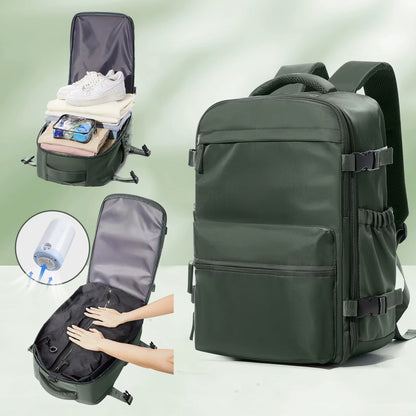 Ultimate Expandable Vacuum Backpack - Large Capacity Business & Travel Bag for Men & Women, Perfect for Laptops & School Essentials